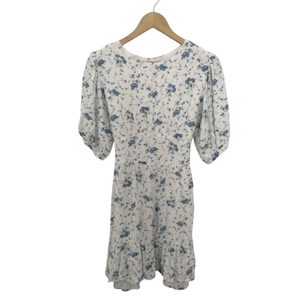 FAITHFULL THE BRAND Desmond Mini Dress Astoria Floral Size S