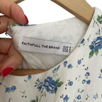 FAITHFULL THE BRAND Desmond Mini Dress Astoria Floral Size S