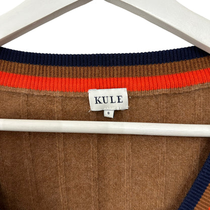 KULE The Leon Cardigan in Camel Size S