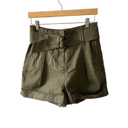 Sezane Rome Shorts Khaki Size 6