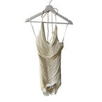 Michael Costello Skylar Mini Dress in Ivory Size XS
