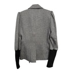 Veronica Beard Bayard Knit-Sleeve Dickey Jacket Size 2