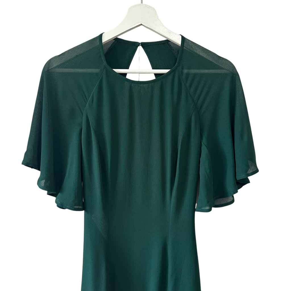 Reformation Carletta Dress Forest Size 2