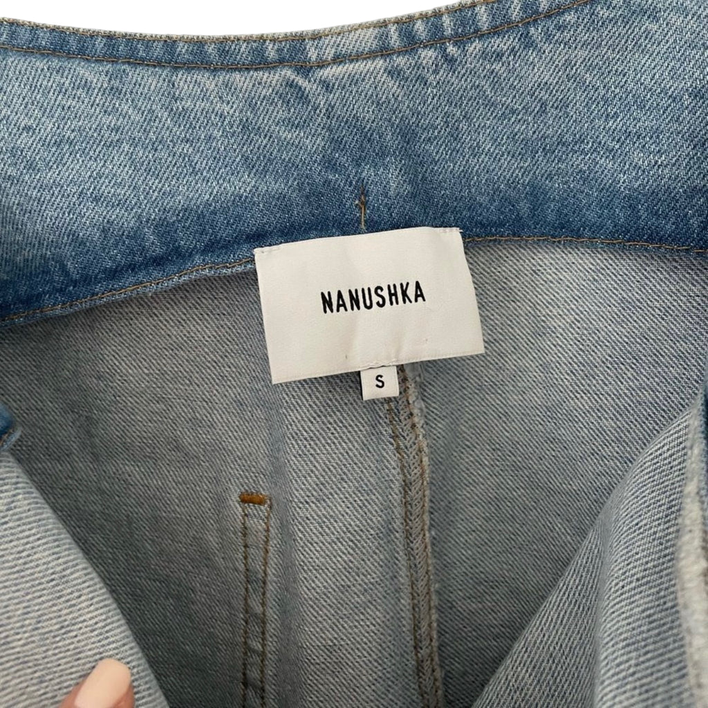 Nanushka Amita Jean Skirt 80s Wash Size S