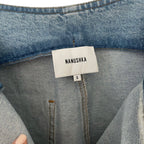 Nanushka Amita Jean Skirt 80s Wash Size S