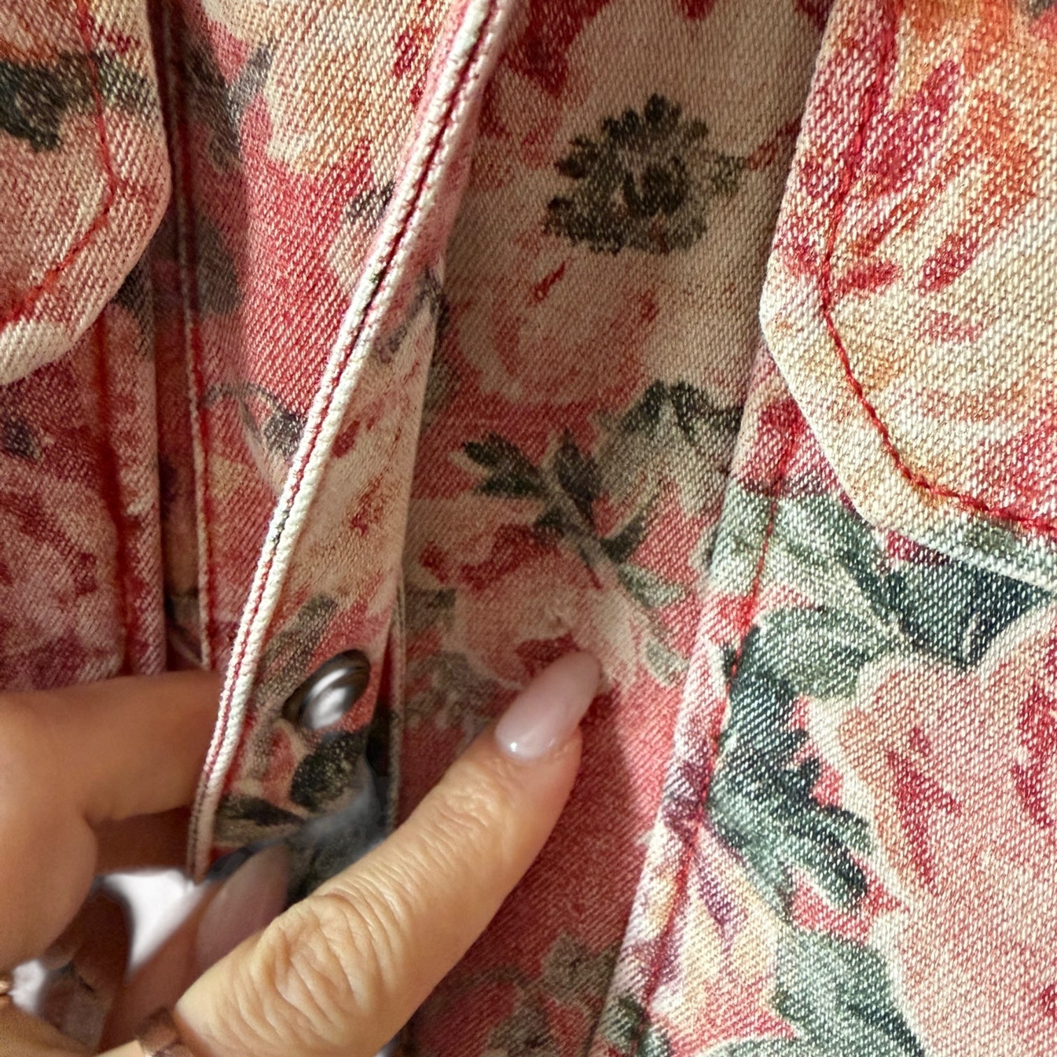 Sezane Marion Jacket Almeira Floral Print Size 6
