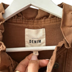 Sezane Faye Jacket Coffee Size XL