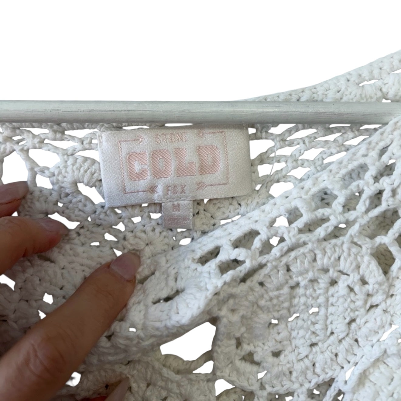 Stone Cold Fox Luciele Hand Crochet Dress Size M