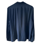 Nili Lotan Silk Button Down Shirt Size XL