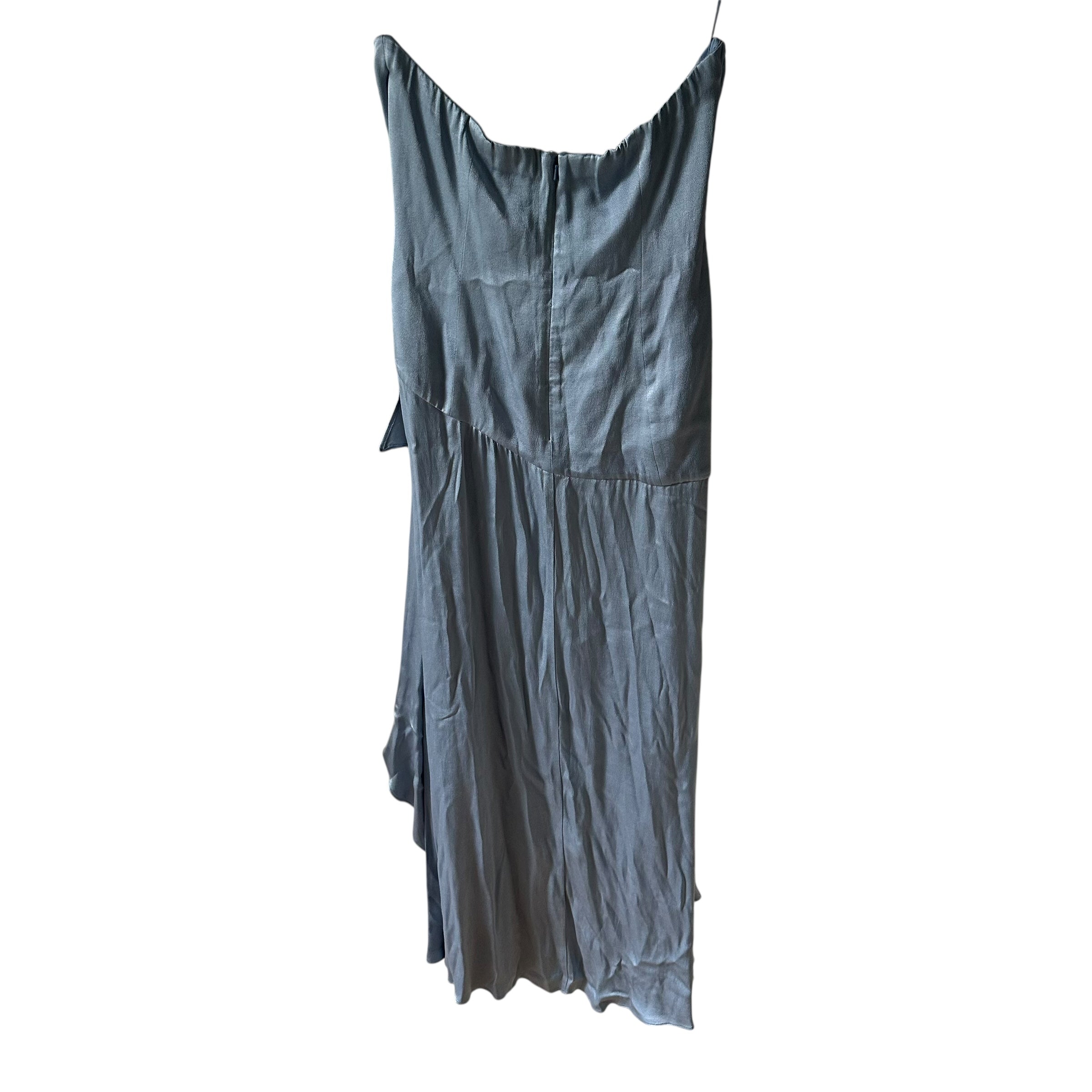 Bardot Lorenza Midi Dress in Dusty Blue Size 10