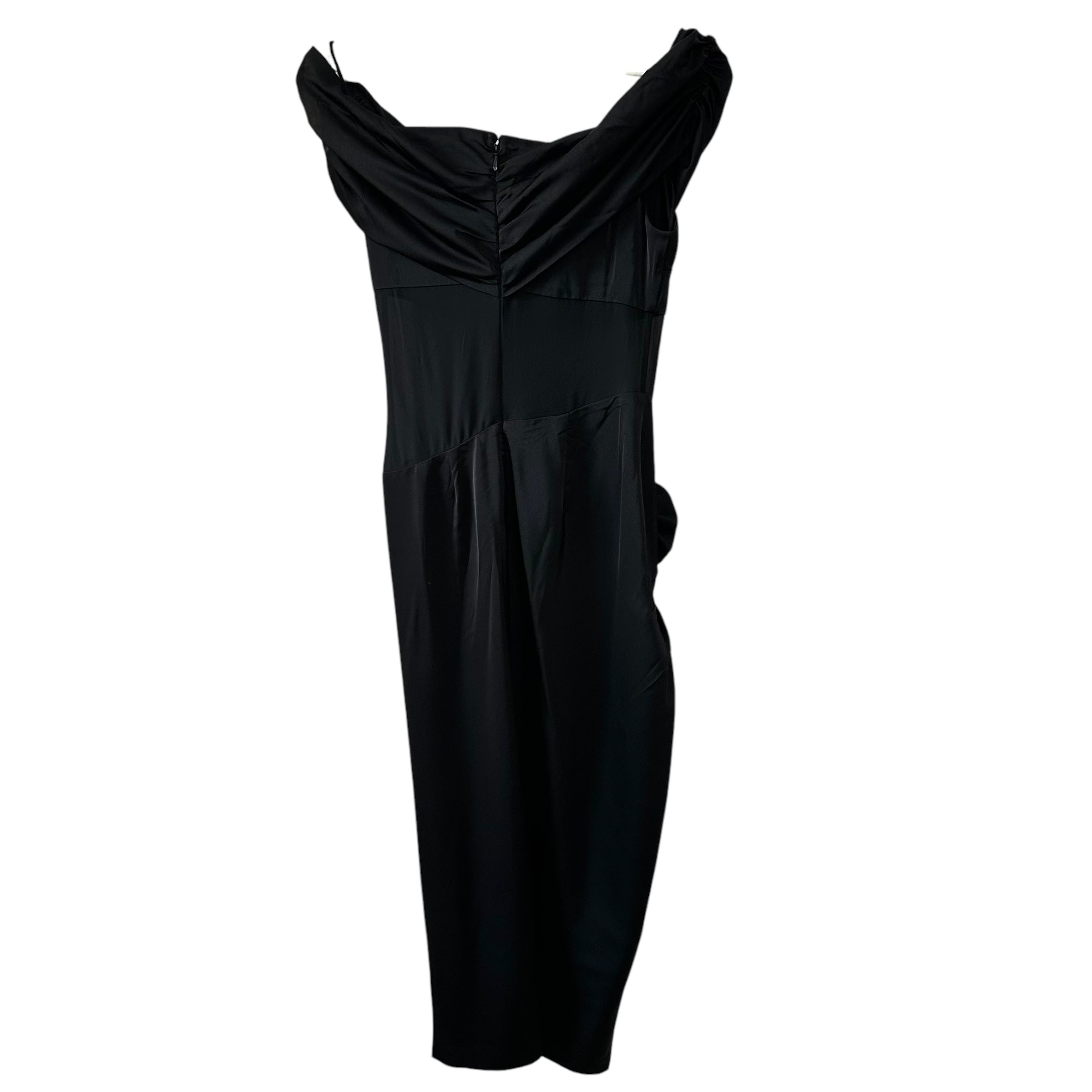 NBD Tess Maxi Dress in Black Size XS