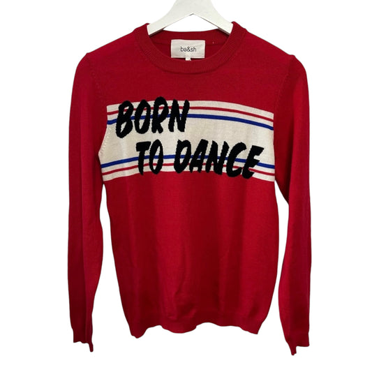 ba&sh Born To Dance Pullover Crew Neck Wool Sweater Size S