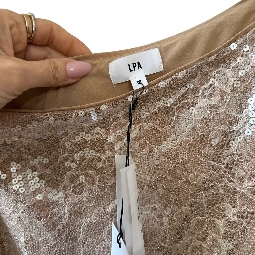 LPA Aniella Gown in Champagne Size M