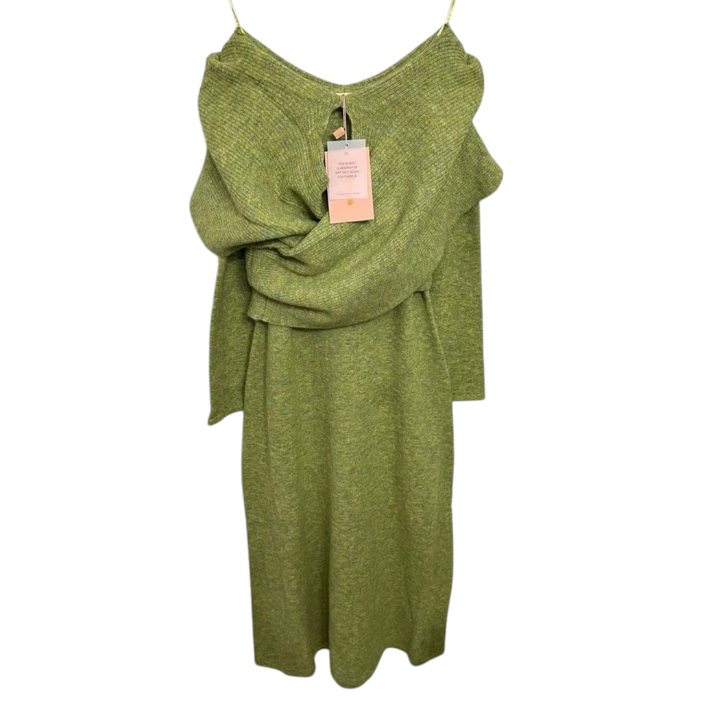 Cult Gaia Zennie Long Sleeve Midi Dress Size M