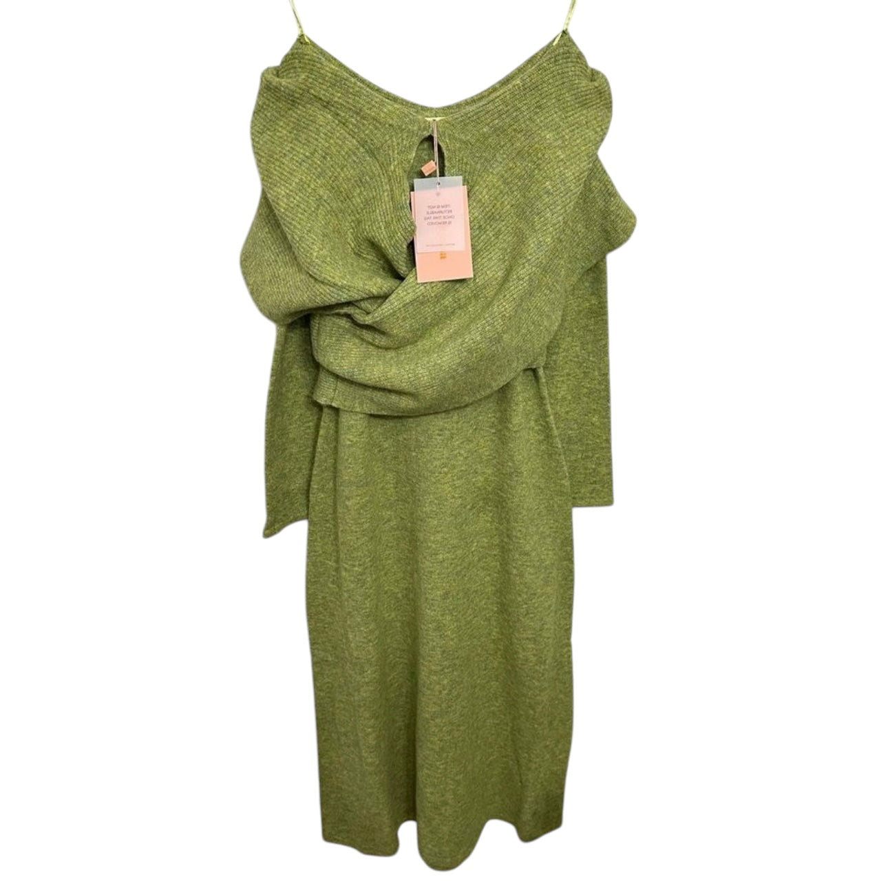 Cult Gaia Zennie Long Sleeve Midi Dress Size M