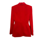 Nadine Merabi Monica Red Blazer Dress Size S