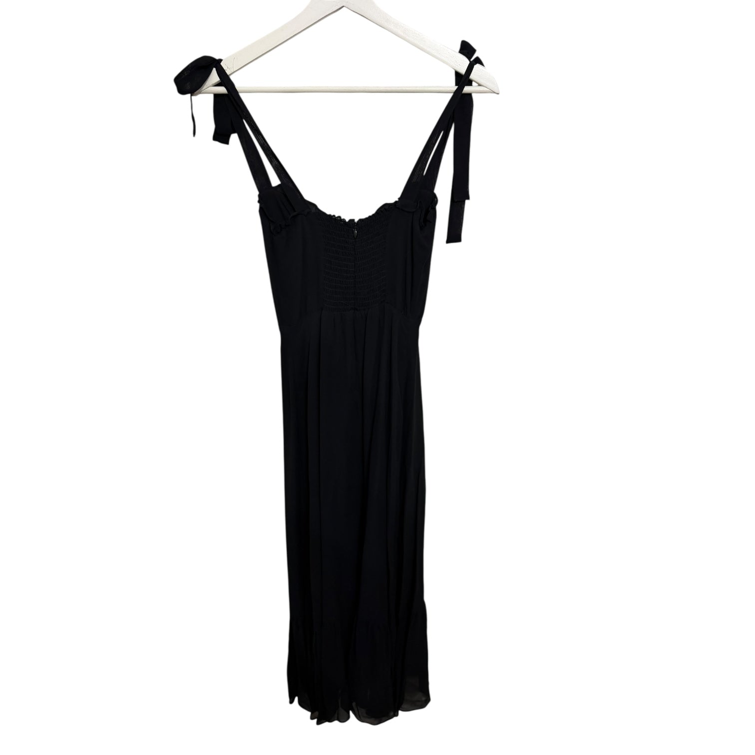 Reformation Nikita Dress Black Size 0