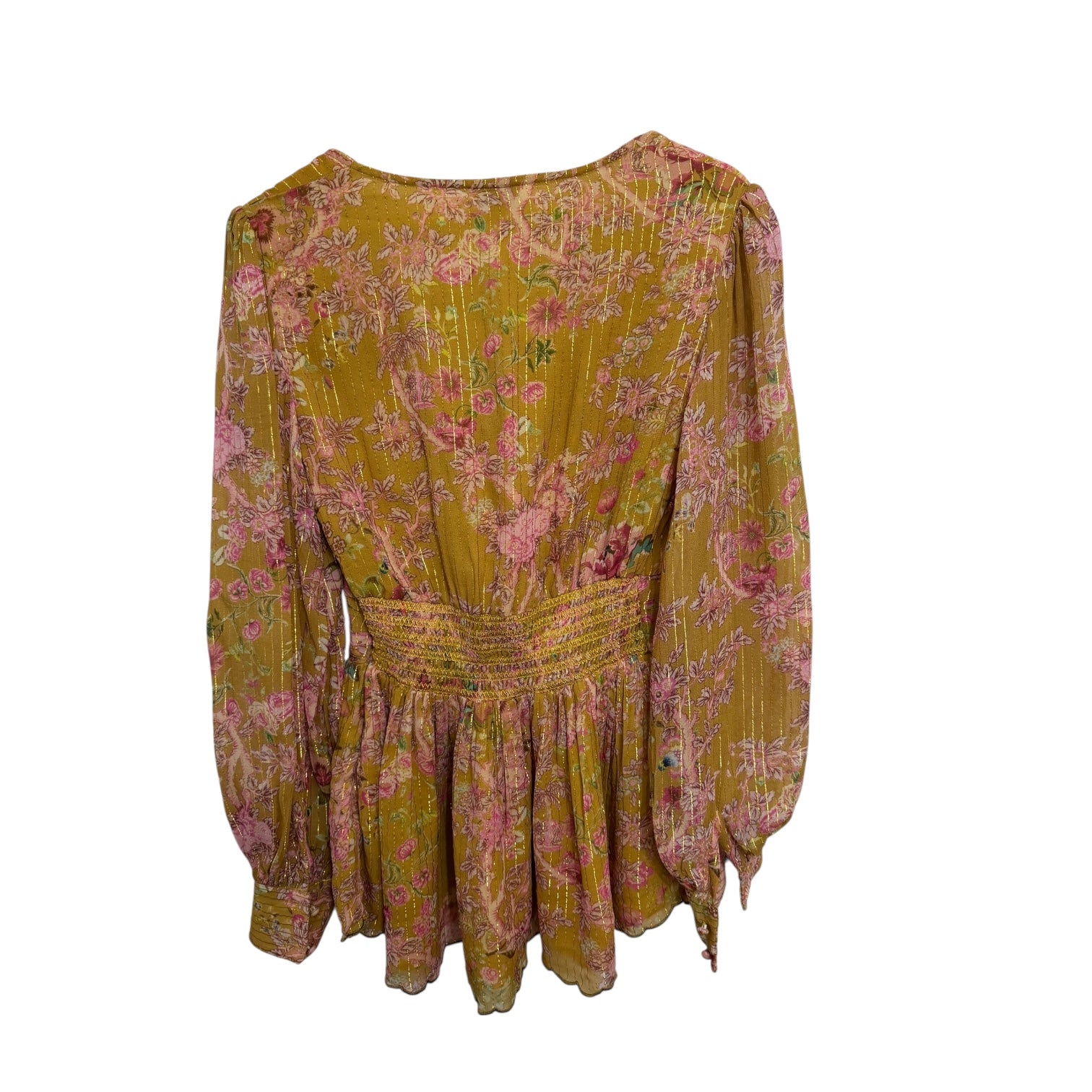 Hemant and Nandita Vim Ruched Blouse Size S