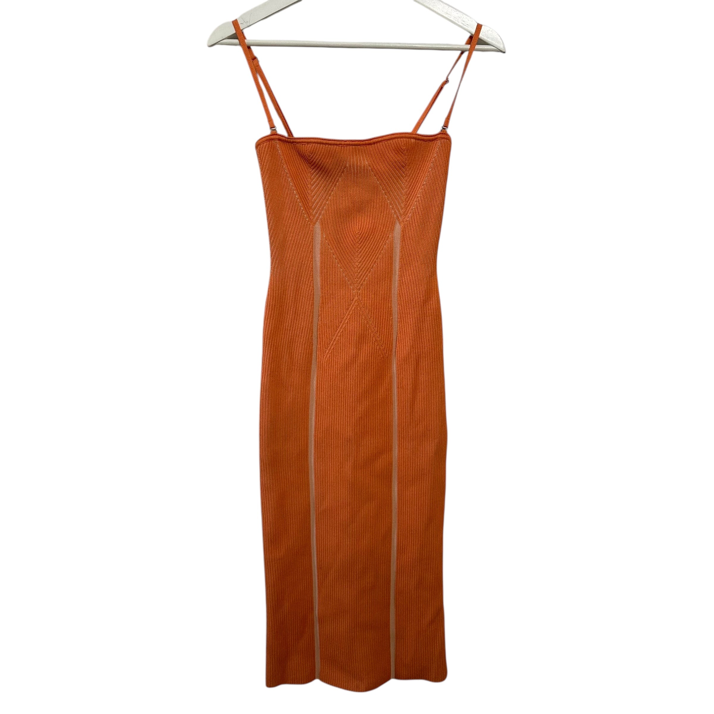 Fleur du Mal Rib Knit Tube Dress (S)