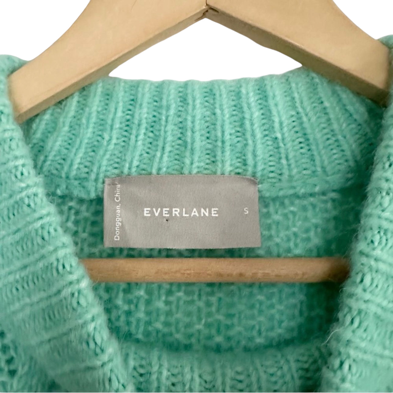 Everlane The Cloud Cable-Knit Crew Size S