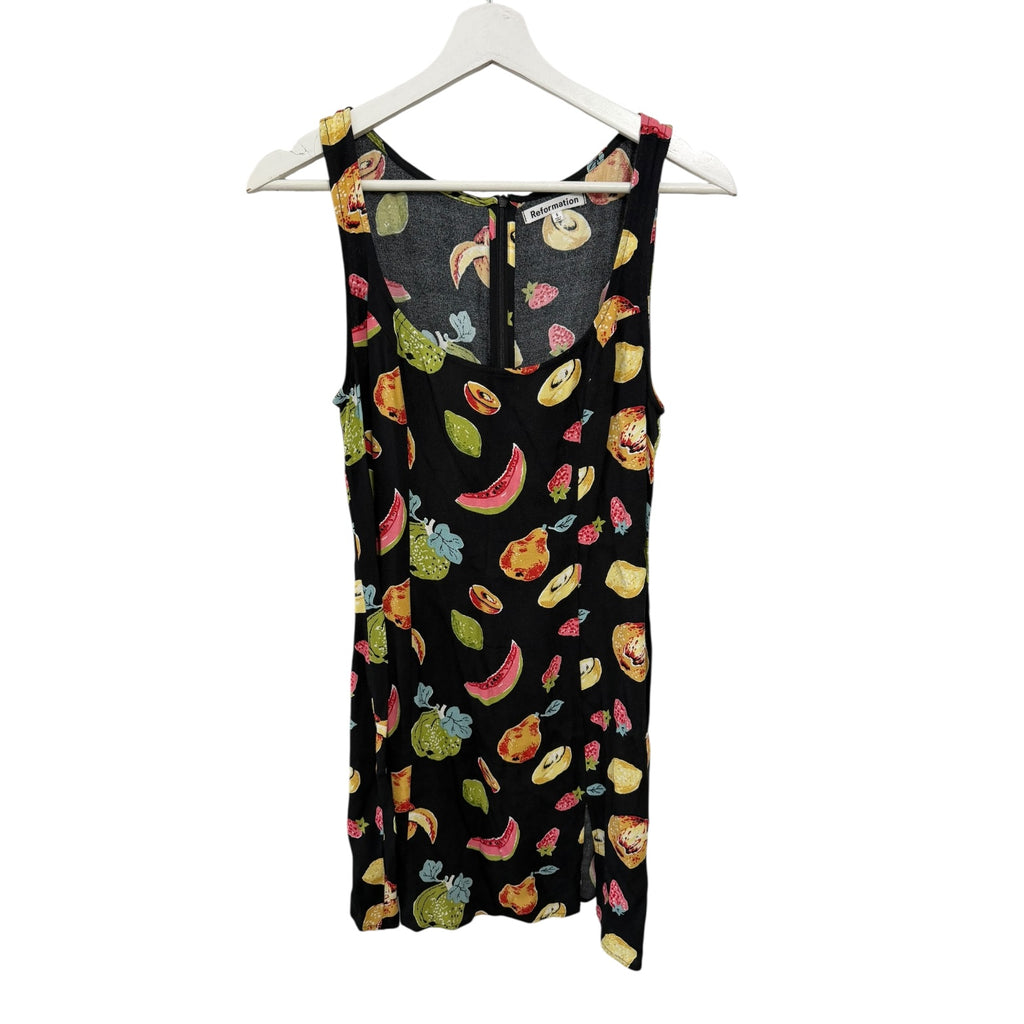 Reformation Noha Fruit Mini Dress in Juicy Size 8
