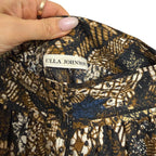 ULLA JOHNSON Jacinta Poplin Print Batik Skirt Size 0
