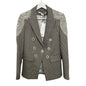 Veronica Beard Dickey Grey Faithon Blazer Size 00