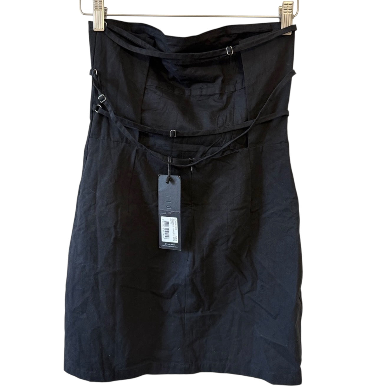 LIONESS Allure Strapless Mini in Onyx Size S