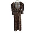 Rixo Karen Leopard Midi-Dress Size 2