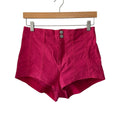 ISABEL MARANT Linen-Blend Ripstop Shorts Size 4
