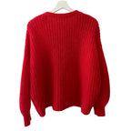 Sezane Achille Cardigan in Red Size XS