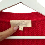 Sezane Achille Cardigan in Red Size XS