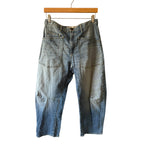 Nili Lotan Shon Mid-Rise Stretch Barrel Denim Size 27