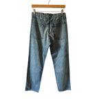 Nili Lotan Welder High Waist Wide Leg Jeans Summer Wash Size 28