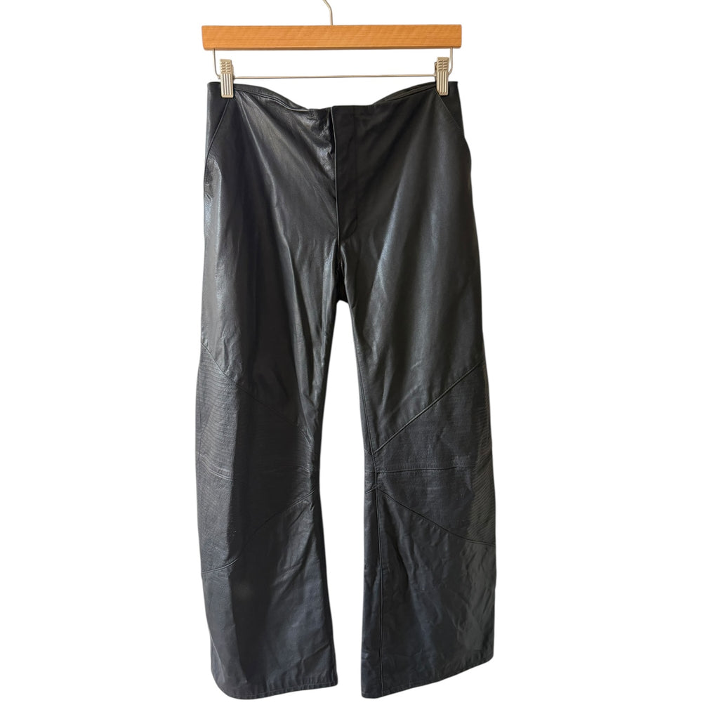 EB Denim Hollywood Frederic Leather Pants Size 26