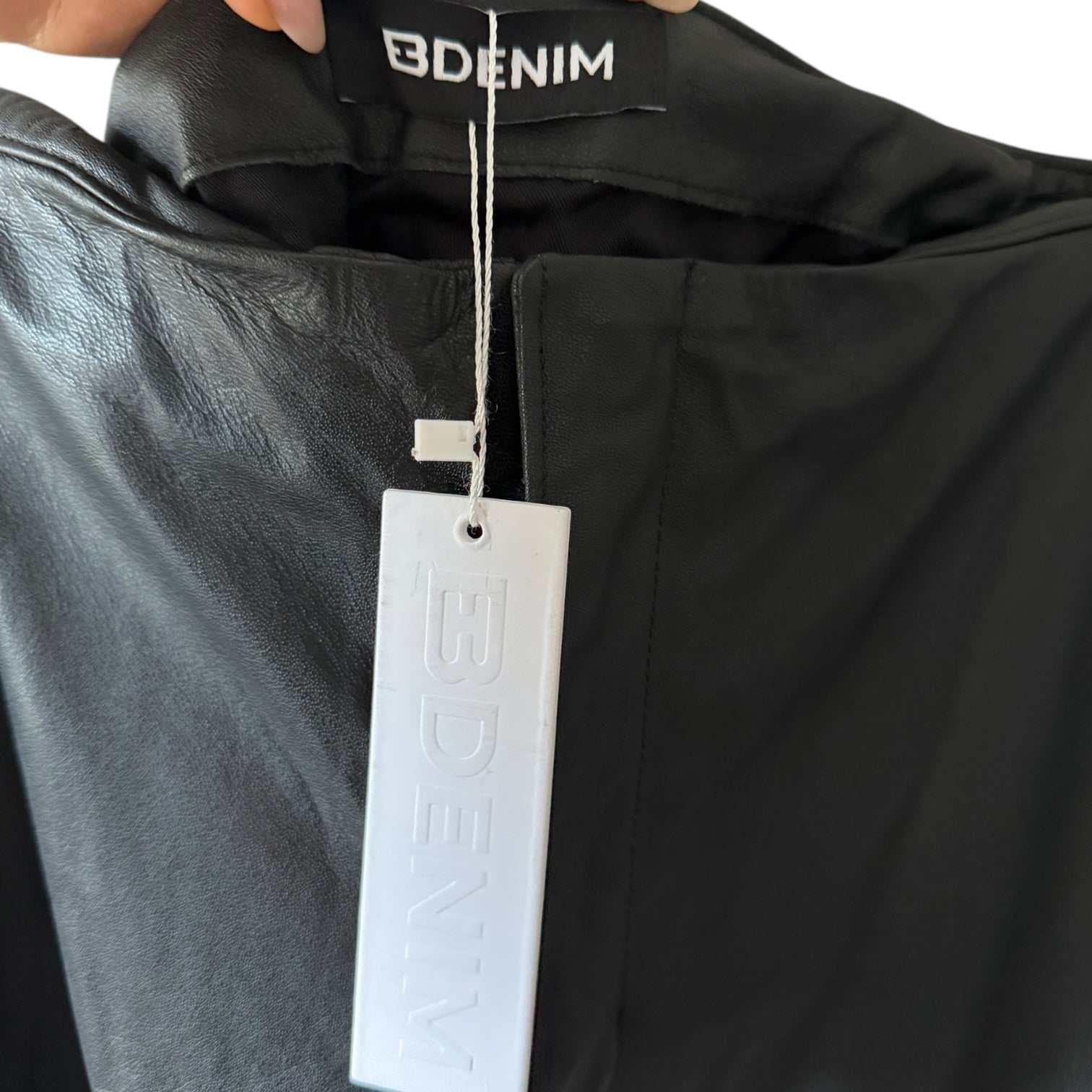 EB Denim Hollywood Frederic Leather Pants Size 26