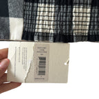 Mara Hoffman Layne Cropped Checked Cotton Flannel Gingham Strapless Top Size 0