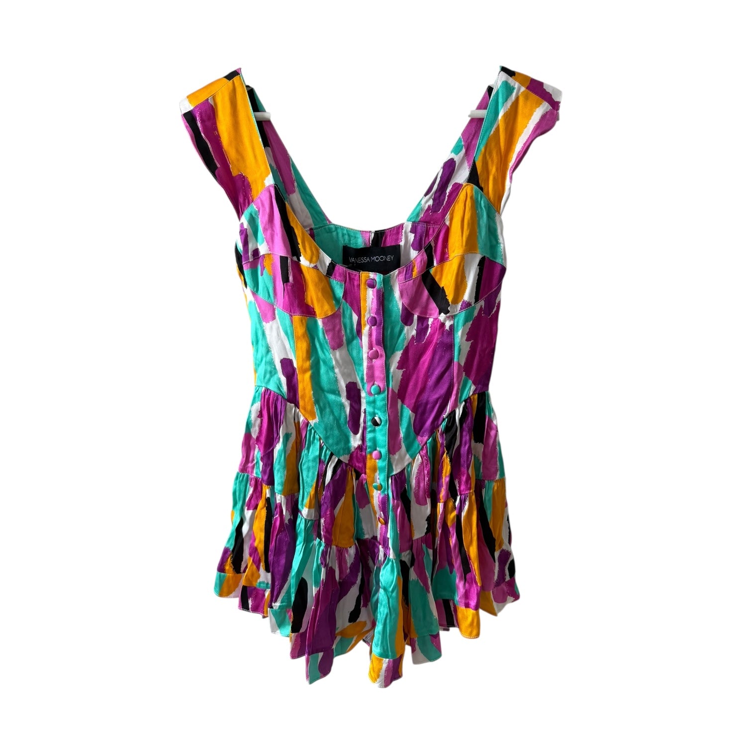 Vanessa Mooney Elisabeth Romper Dress Size XS