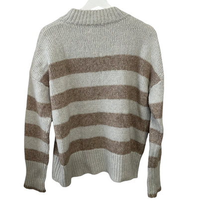 LA LIGNE Marin Striped Knitted Sweater Size S