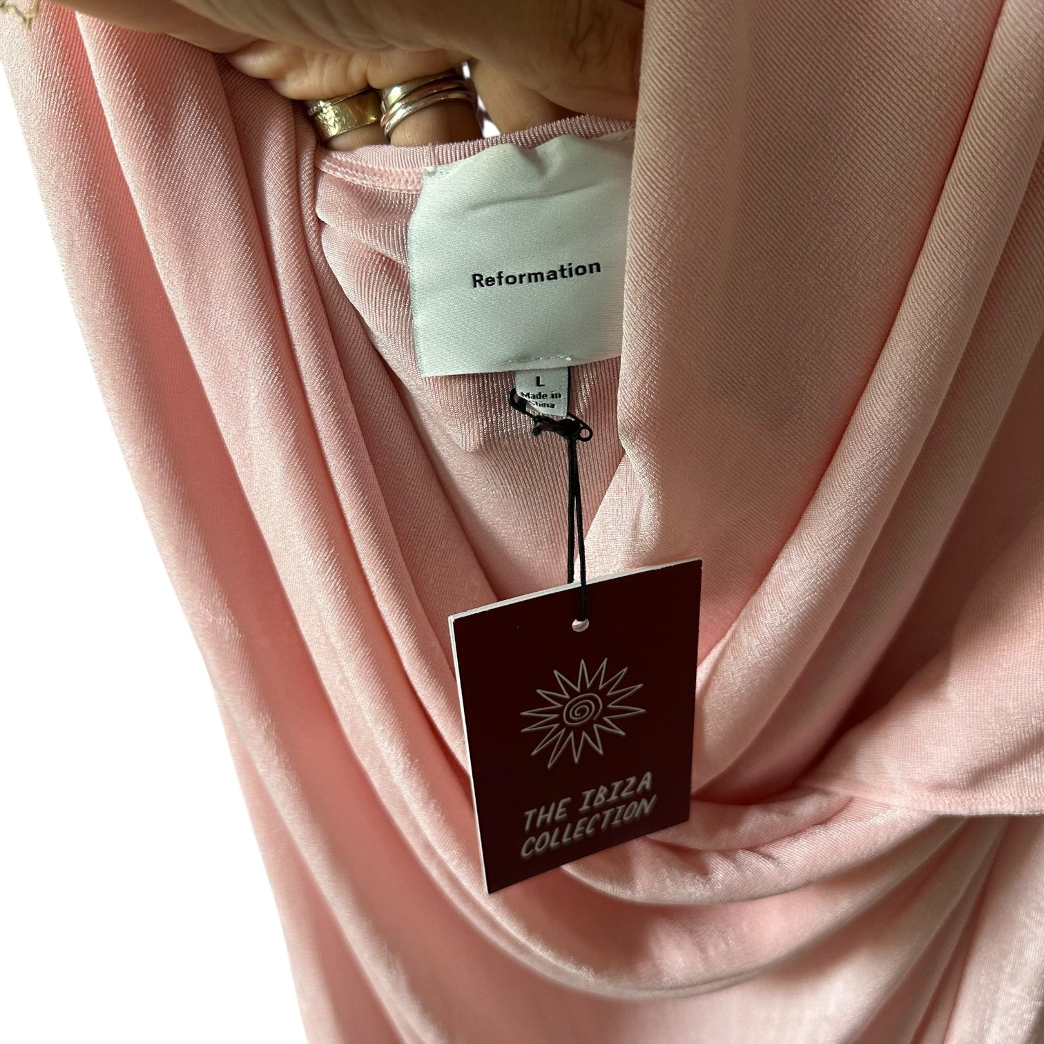 Reformation Consuela Knit Dress Size L