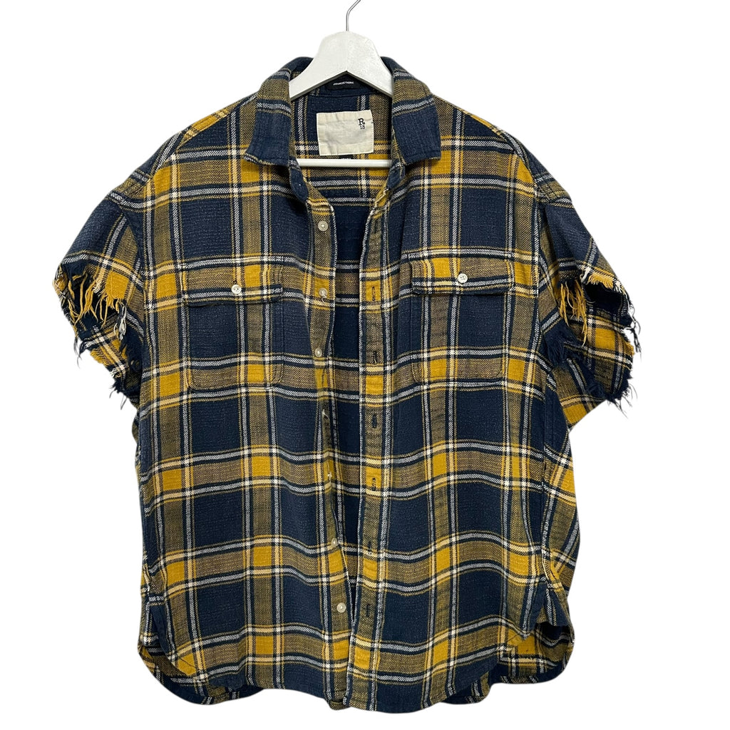 R13 Oversized Cut Off Shirt Size XS