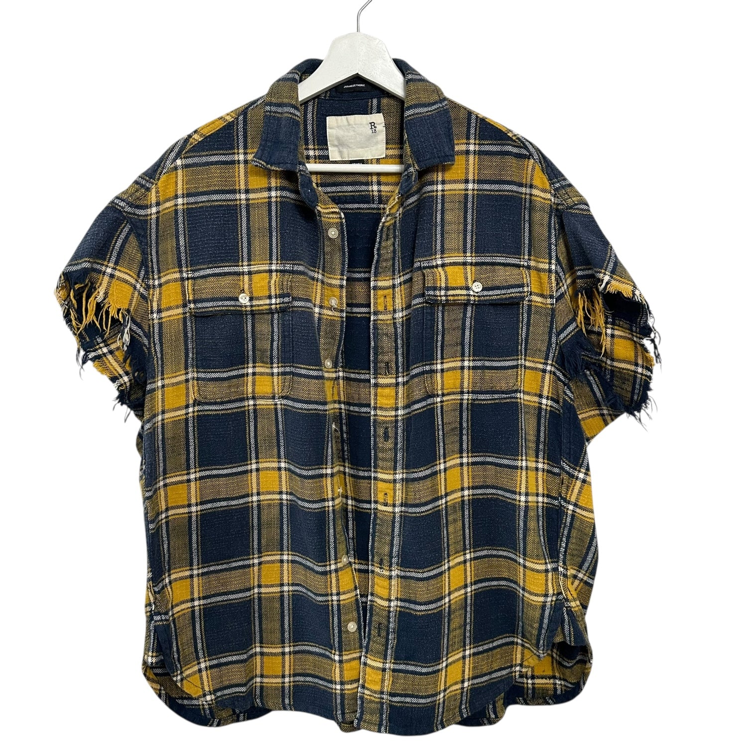 R13 Oversized Cut Off Shirt Size XS