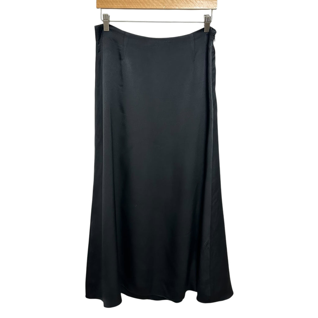 ANINE BING Bar Silk Maxi Skirt Size L