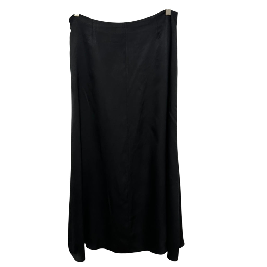 ANINE BING Bar Silk Maxi Skirt Size L