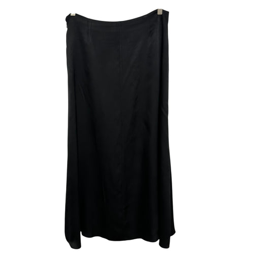 ANINE BING Bar Silk Maxi Skirt Size L