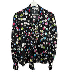 Hunter Bell Abstract Printed Finley Blouse Size XS