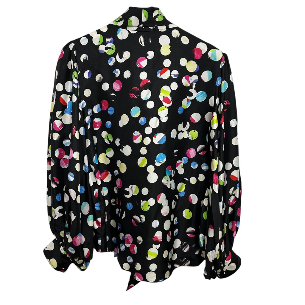 Hunter Bell Abstract Printed Finley Blouse Size XS