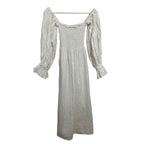 Sleeper Atlanta Off-Shoulder Midi Dress Size M