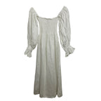 Sleeper Atlanta Off-Shoulder Midi Dress Size M