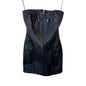 KHY By Kyle Jenner Faux Leather Mini Dress Size XS